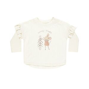 Rylee + Cru Collective Girls  Ruffle T-Shirt